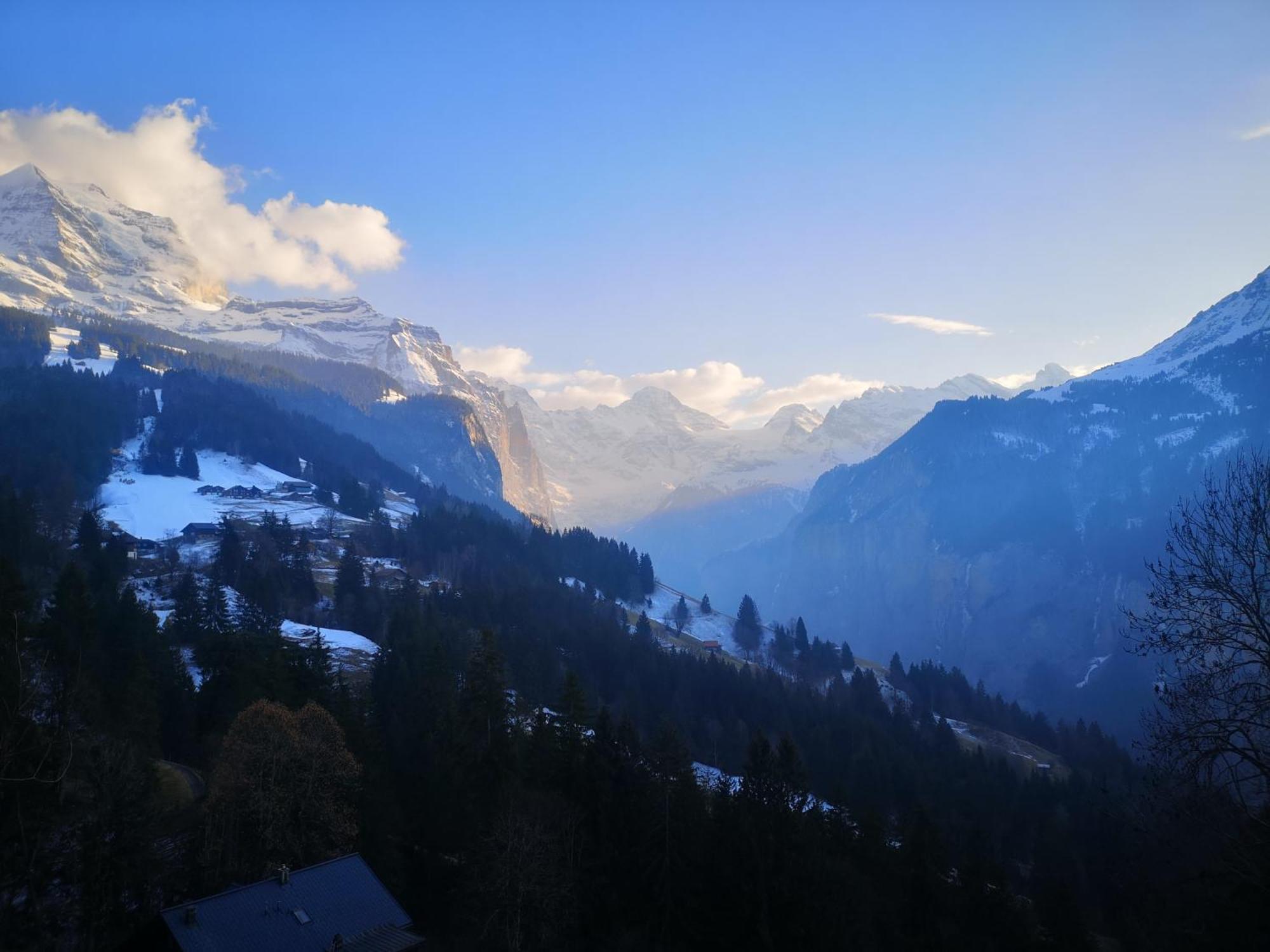 Swiss Lodge Hotel Bernerhof Wengen Esterno foto