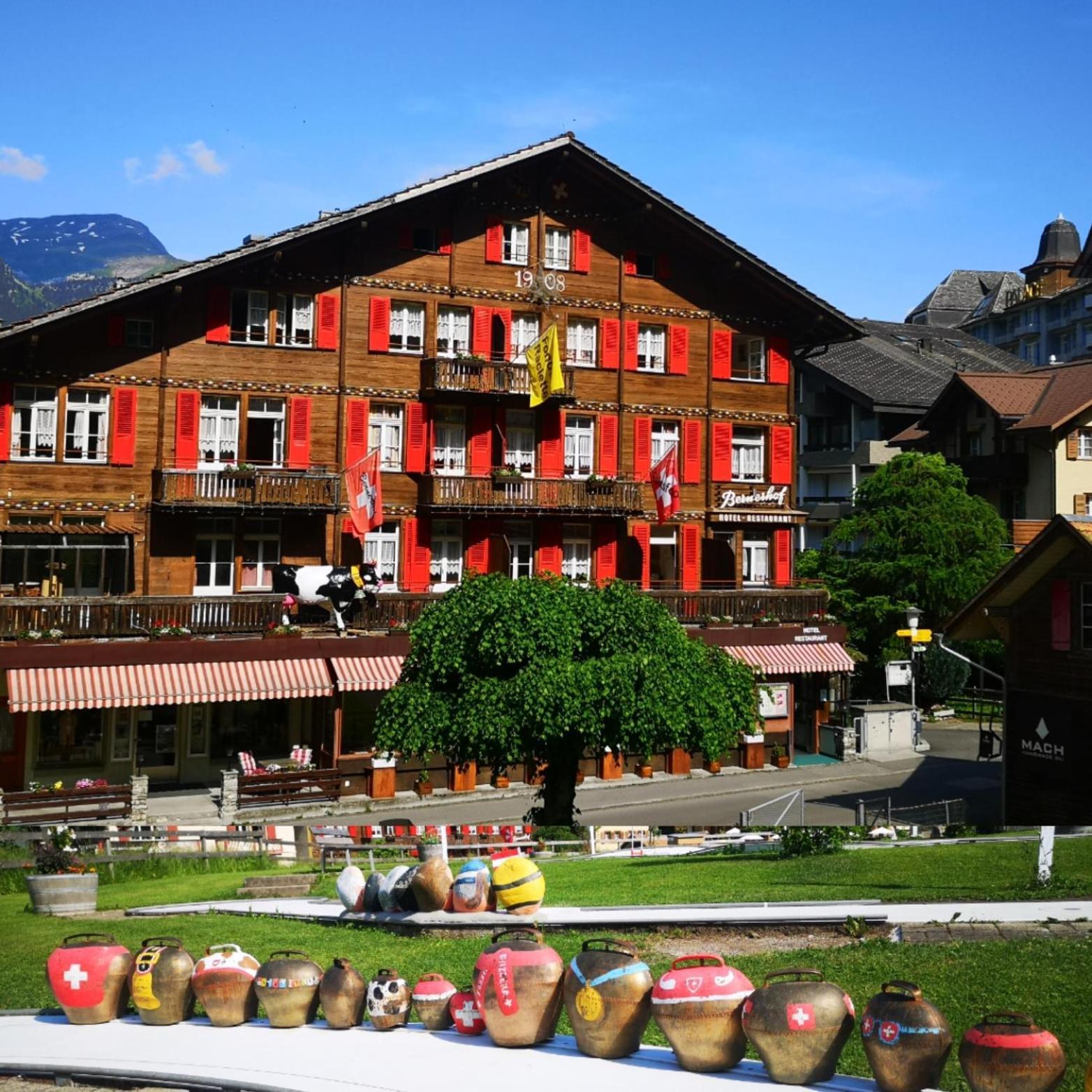 Swiss Lodge Hotel Bernerhof Wengen Esterno foto