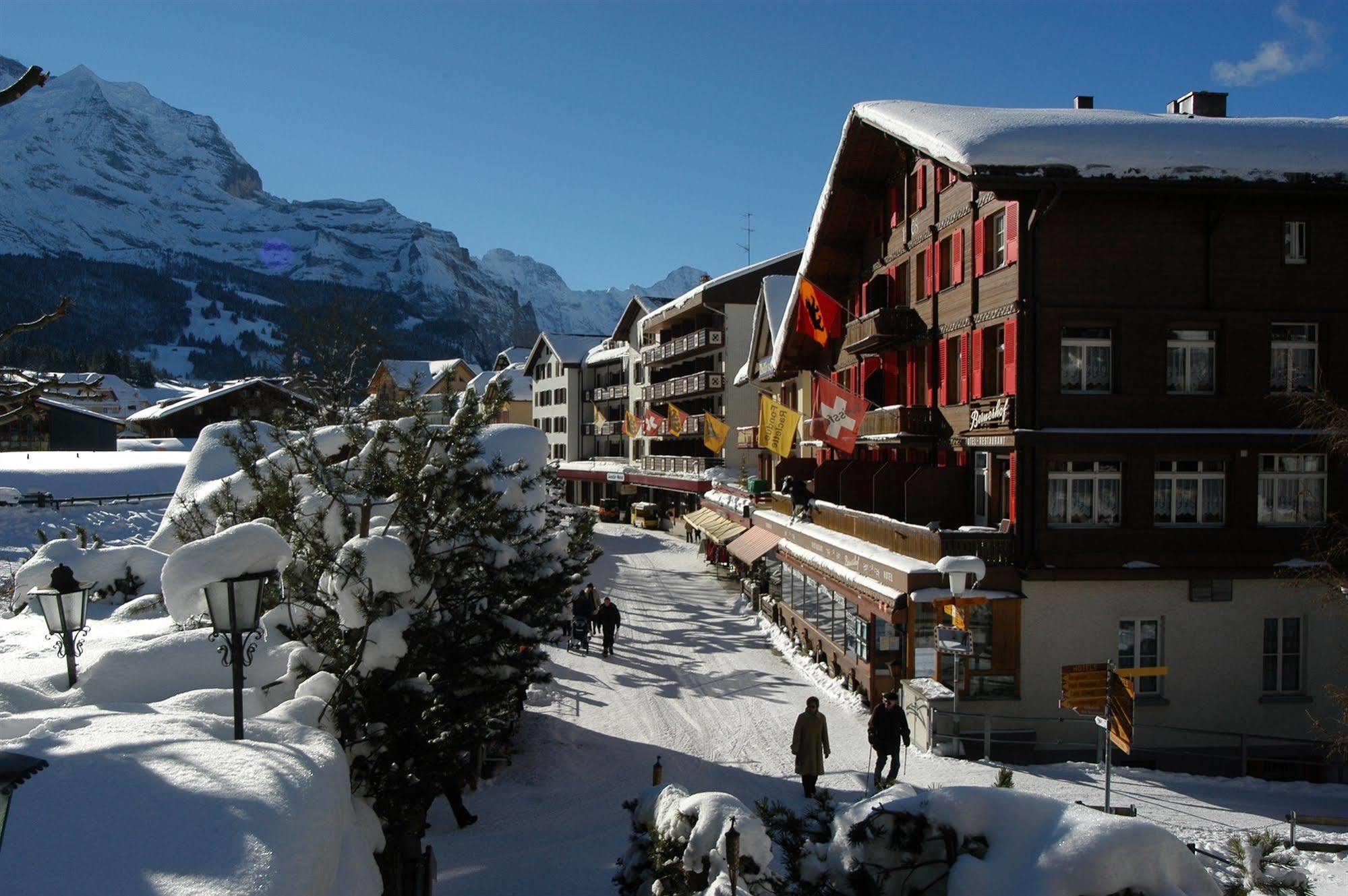 Swiss Lodge Hotel Bernerhof Wengen Esterno foto