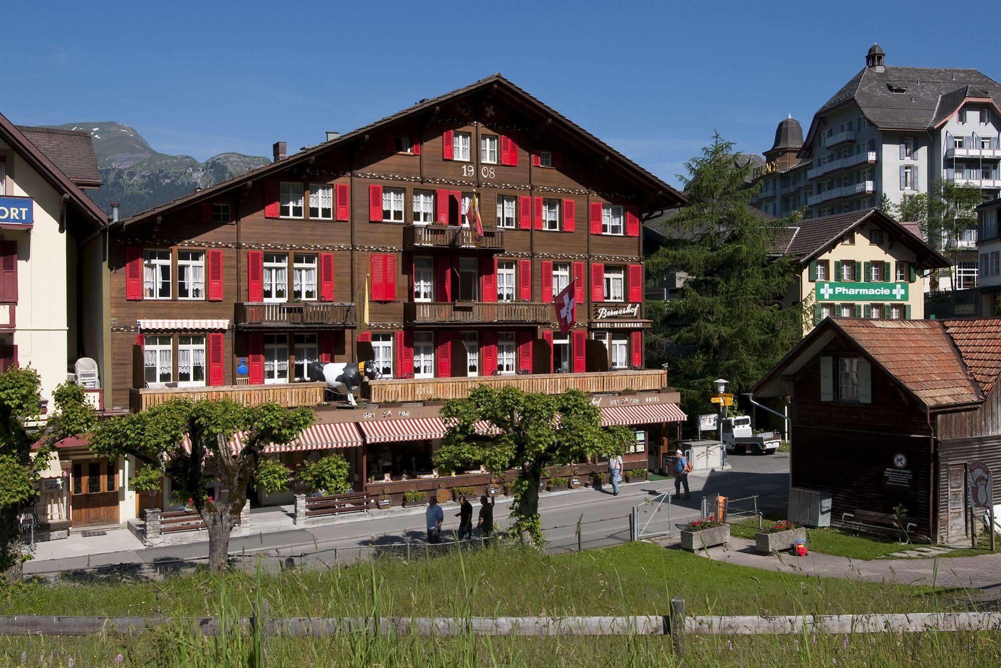 Swiss Lodge Hotel Bernerhof Wengen Esterno foto